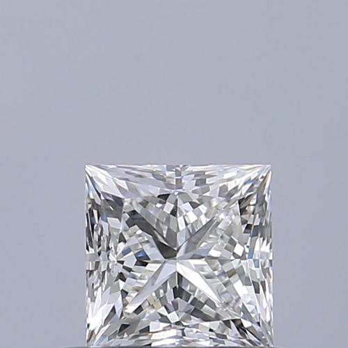 0.5 carat F-VS1 Natūralus Princess Deimantas (1)