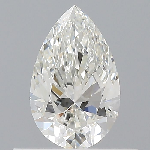 0.5 carat I-VVS1 Natūralus Pear Deimantas (1)
