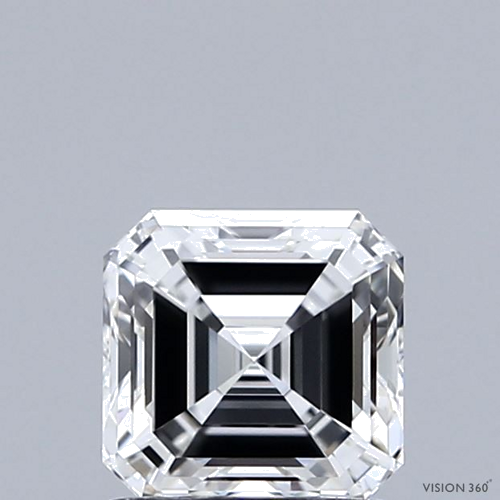 1.05 carat H-IF Natūralus Asscher Deimantas (1)