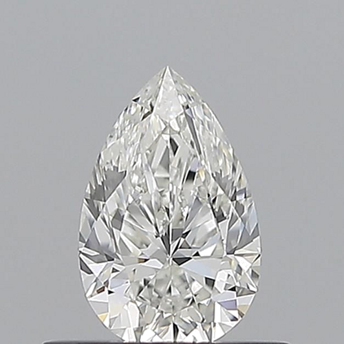0.5 carat G-VS1 Natūralus Pear Deimantas (1)