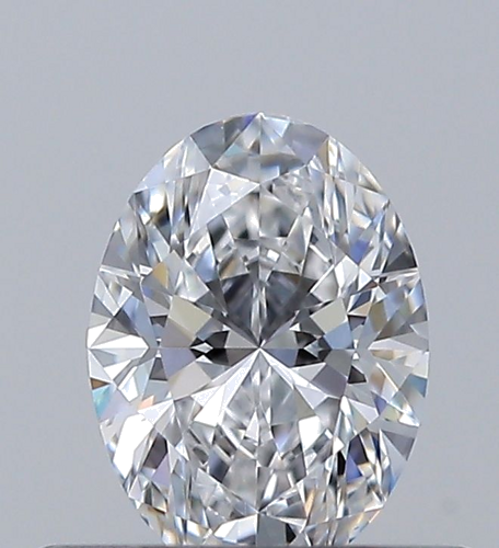 0.4 carat D-VS1 Natūralus Oval Deimantas (1)