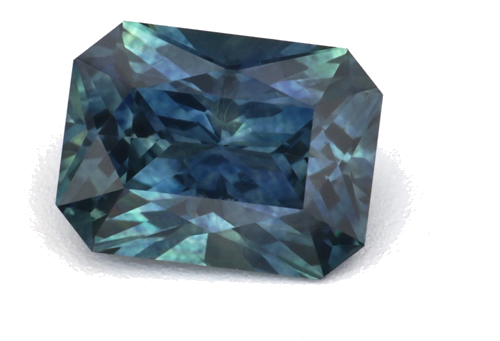 0.68 carat GREEN Radiant Safyras (1)