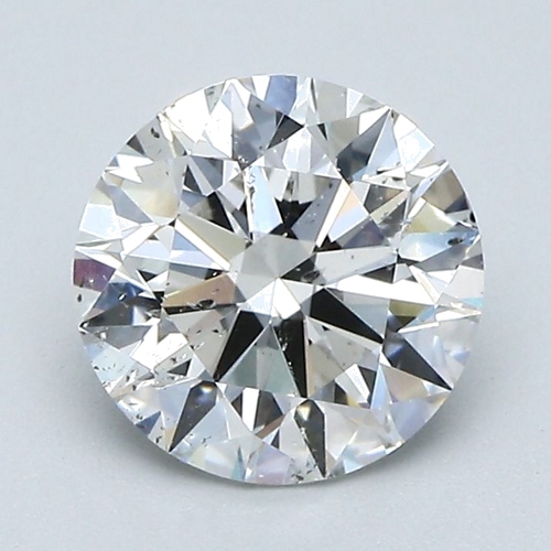 1.53 carat F-SI2 Excellent cut Natūralus Round Deimantas (1)