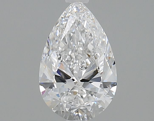 1.0 carat D-VVS2 Natūralus Pear Deimantas (1)