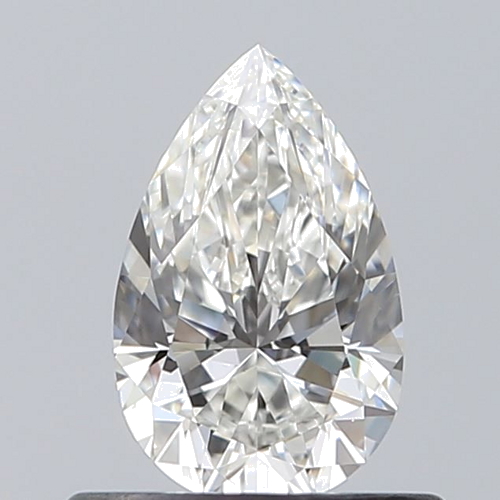 0.53 carat G-VS1 Natūralus Pear Deimantas (1)
