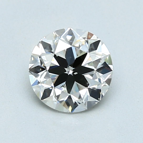 0.9 carat I-SI1 Very Good cut Natūralus Round Deimantas (1)