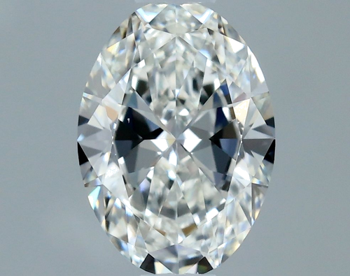 0.5 carat G-VS2 Natūralus Oval Deimantas (1)