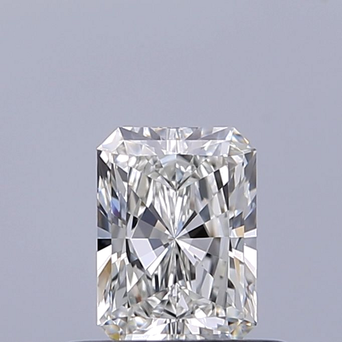 0.43 carat H-VVS1 Natūralus Radiant Deimantas (1)