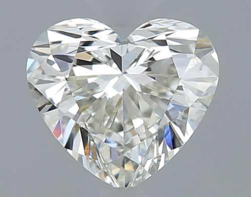 0.51 carat J-VS1 Natūralus Heart Deimantas (1)