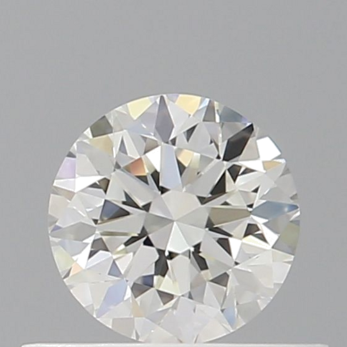 0.5 carat H-VVS2 GD cut Natūralus Round Deimantas (1)