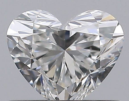 0.51 carat G-VVS2 Natūralus Heart Deimantas (1)