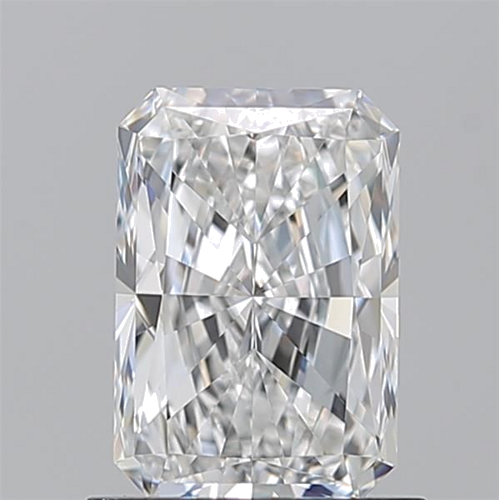 1.01 carat E-VVS2 Natūralus Radiant Deimantas (1)