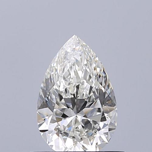 0.56 carat I-VVS2 Natūralus Pear Deimantas (1)