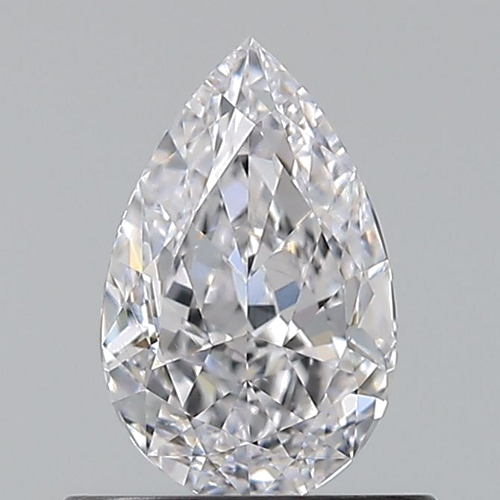 0.7 carat D-VS1 Natūralus Pear Deimantas (1)
