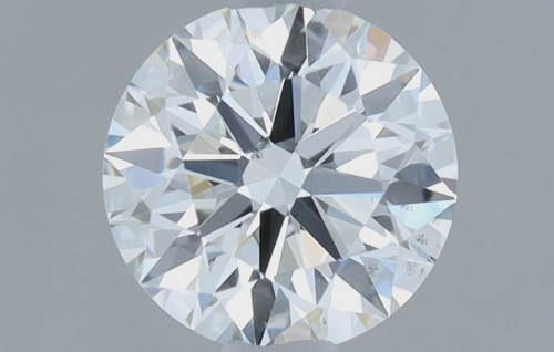 0.51 carat I-VS2 Excellent cut Natūralus Round Deimantas (1)