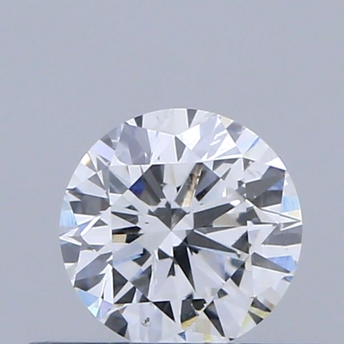 0.32 carat G-SI2 GD cut Natūralus Round Deimantas (1)