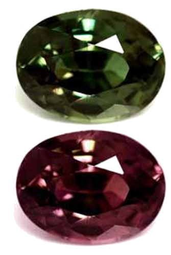 0.57 carat GREEN Oval Alexandrite (1)