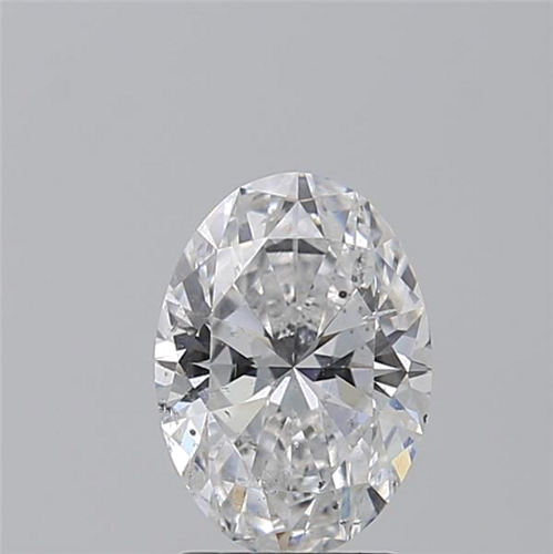 2.01 carat D-SI2 Natūralus Oval Deimantas (1)