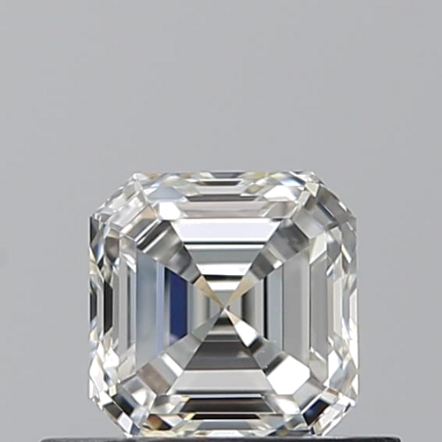 0.5 carat I-VS1 Natūralus Asscher Deimantas (1)