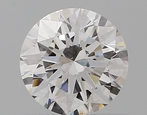 0.57 carat E-SI1 Excellent cut Natūralus Round Deimantas (1)