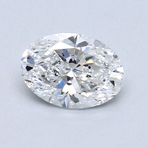 0.7 carat D-VS1 Natūralus Oval Deimantas (1)