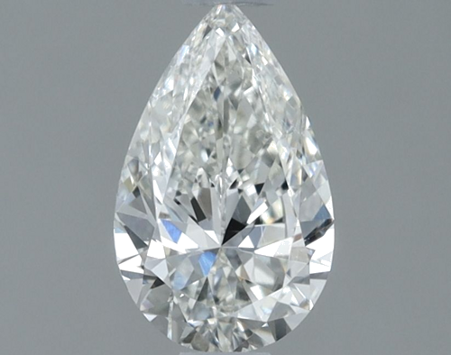0.5 carat H-SI1 Natūralus Pear Deimantas (1)