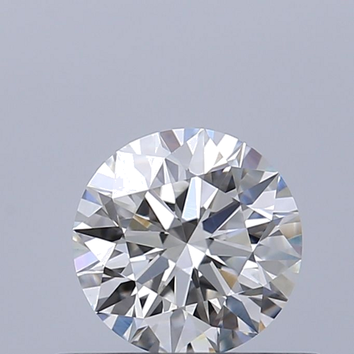 0.5 carat F-VVS2 Excellent cut Natūralus Round Deimantas (1)