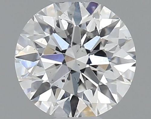 0.32 carat F-SI1 Excellent cut Natūralus Round Deimantas (1)