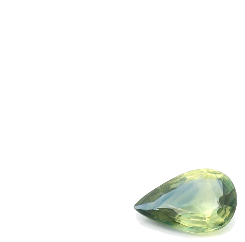 0.58 carat GREEN Pear Safyras (1)