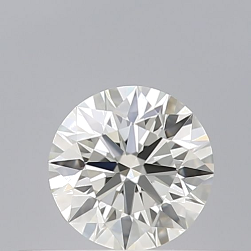 0.31 carat K-VVS2 Excellent cut Natūralus Round Deimantas (1)
