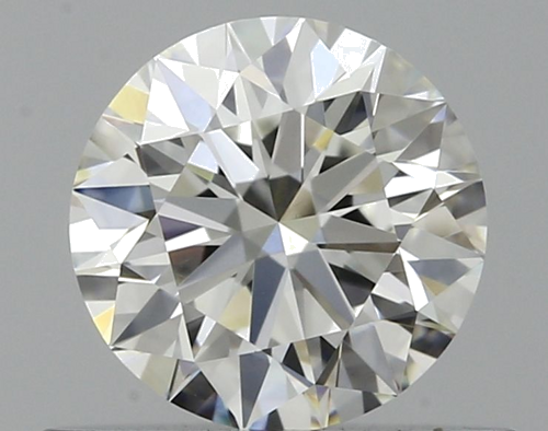 0.5 carat H-VVS2 Excellent cut Natūralus Round Deimantas (1)