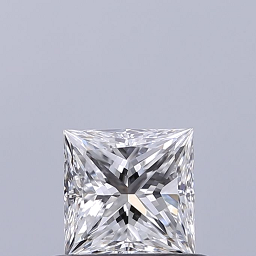 0.5 carat D-VS1 Natūralus Princess Deimantas (1)