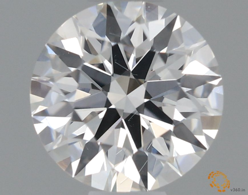 0.51 carat F-VS1 Excellent cut Natūralus Round Deimantas (1)