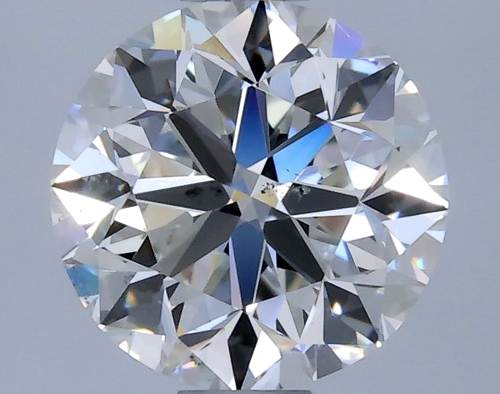 0.9 carat F-SI1 Very Good cut Natūralus Round Deimantas (1)