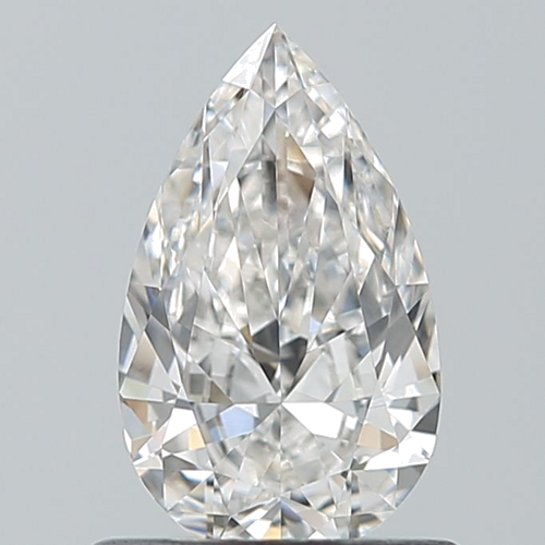 0.6 carat G-VS1 Natūralus Pear Deimantas (1)