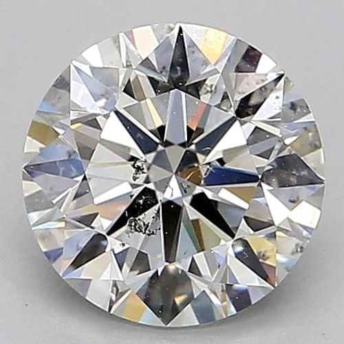 1.6 carat G-SI2 Excellent cut Natūralus Round Deimantas (1)