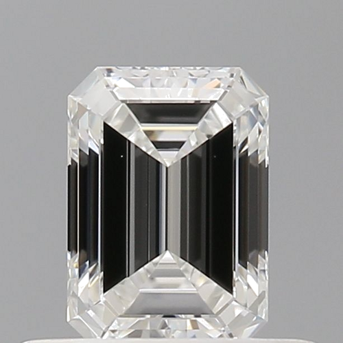 0.51 carat F-VVS1 Natūralus Emerald Deimantas (1)