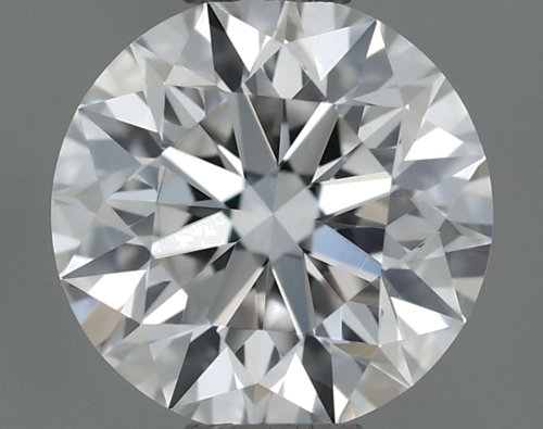 0.52 carat F-VVS2 Excellent cut Natūralus Round Deimantas (1)