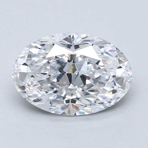 2.8 carat D-VS2 Natūralus Oval Deimantas (1)