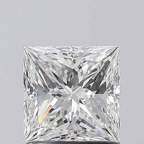 1.01 carat E-SI1 Natūralus Princess Deimantas (1)