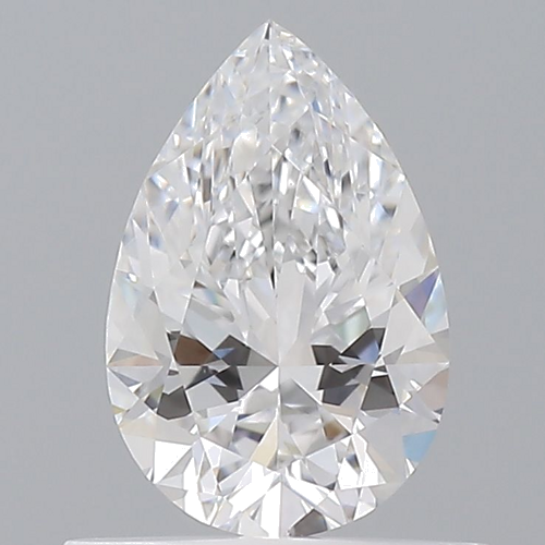 0.61 carat D-SI1 Natūralus Pear Deimantas (1)