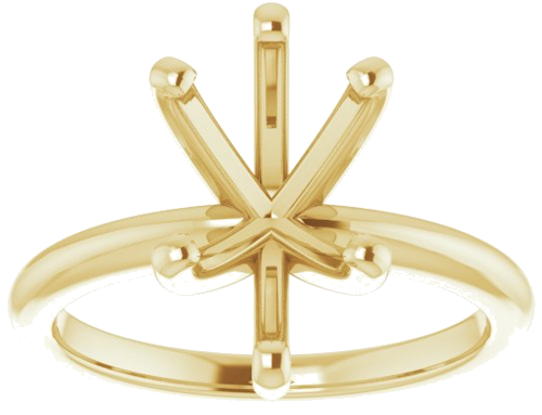 Sužadėtuvių Žiedas „Solitaire“ 585 Geltonojo Aukso Pear Shape 12mm x 8mm (3)