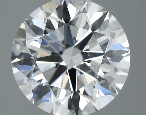 0.54 carat G-SI2 Excellent cut Natūralus Round Deimantas (1)