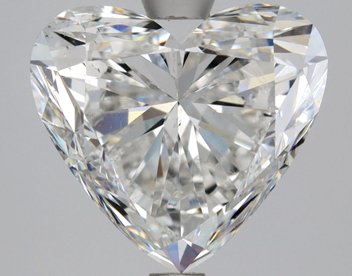 3.01 carat F-SI1 Natūralus Heart Deimantas (1)