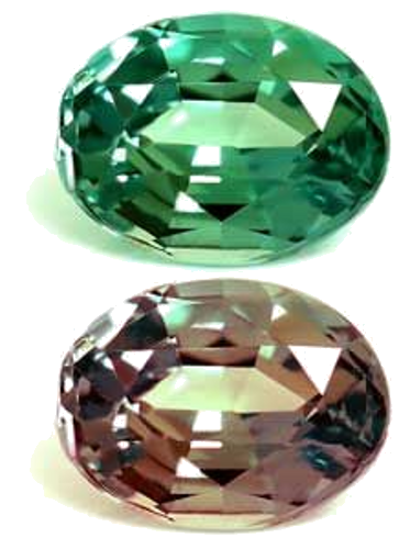 0.28 carat GREEN Oval Alexandrite (1)