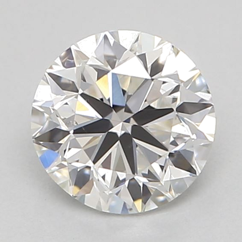 0.5 carat F-SI1 Very Good cut Natūralus Round Deimantas (1)