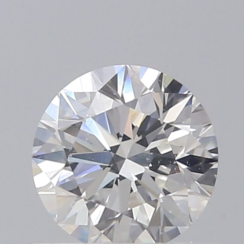 0.5 carat F-SI2 Excellent cut Natūralus Round Deimantas (1)
