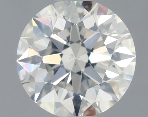 0.61 carat I-SI2 Excellent cut Natūralus Round Deimantas (1)