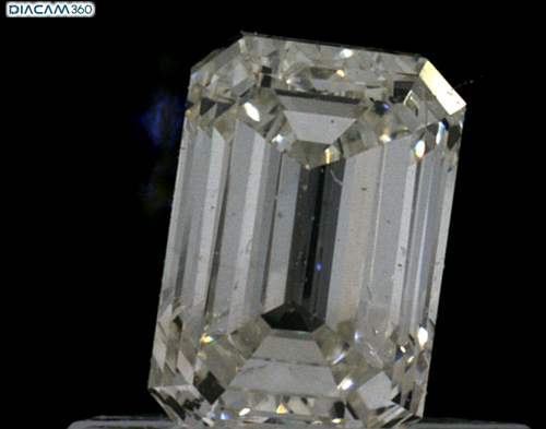 0.46 carat K-SI1 Natūralus Emerald Deimantas (1)