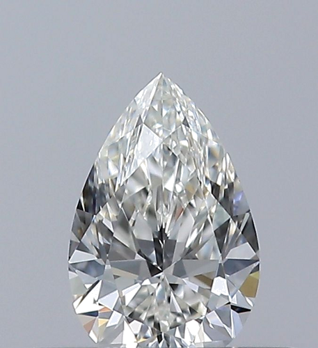 0.3 carat I-VVS2 Natūralus Pear Deimantas (1)